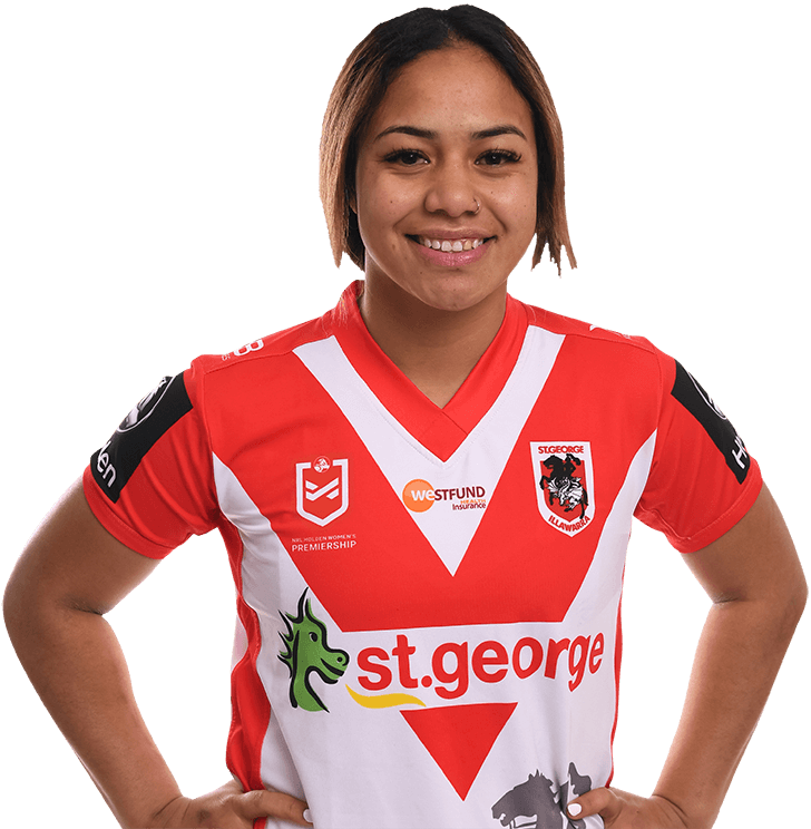 Official NRL Womens Nines profile of Aaliyah Fasavalu-Fa'amausili for ...