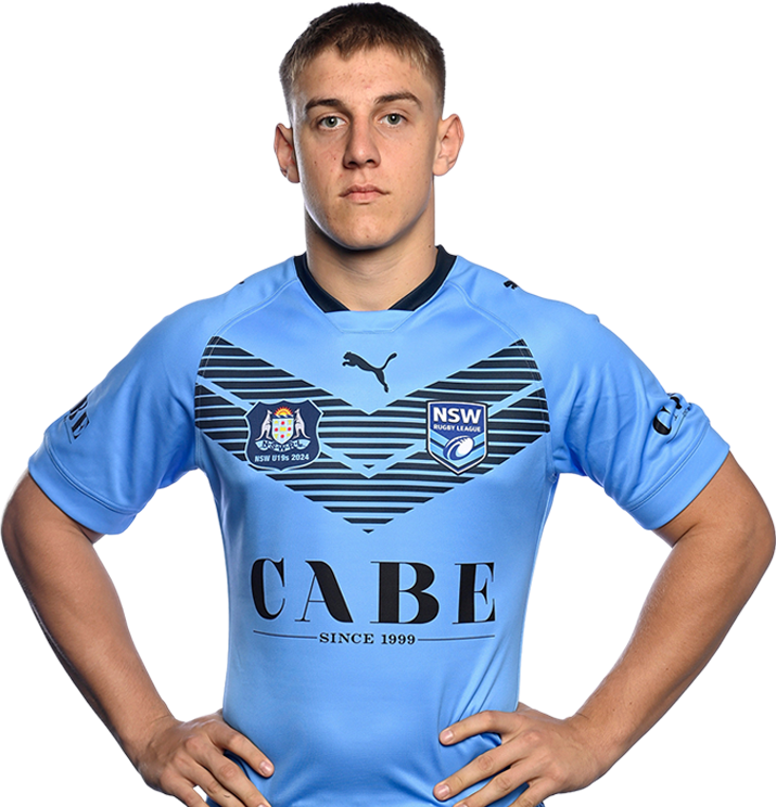 Official State of Origin U19s profile of Kaiden Lahrs for NSW U19s ...