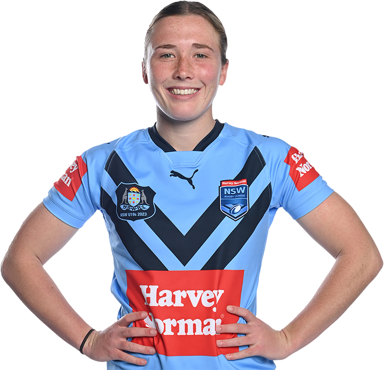 Evie Rudd Official Women's State of Origin U19s profile of Evie Jones for NSW ...