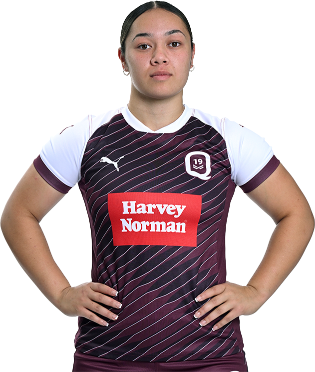 Letisha Rangi Official Women's State of Origin U19s profile of Keira Rangi for QLD ...