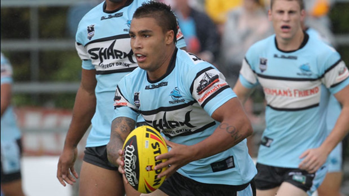 Hooker Michael Lichaa will look to spark the Sharks out of dummy-half against Manly, having made 188 metres last week.