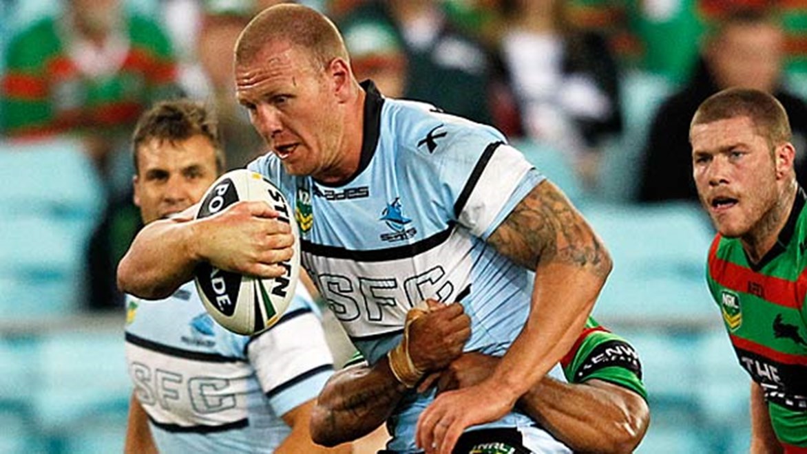 Luke Lewis and the new-look Sharks must get their season back on track against the Knights