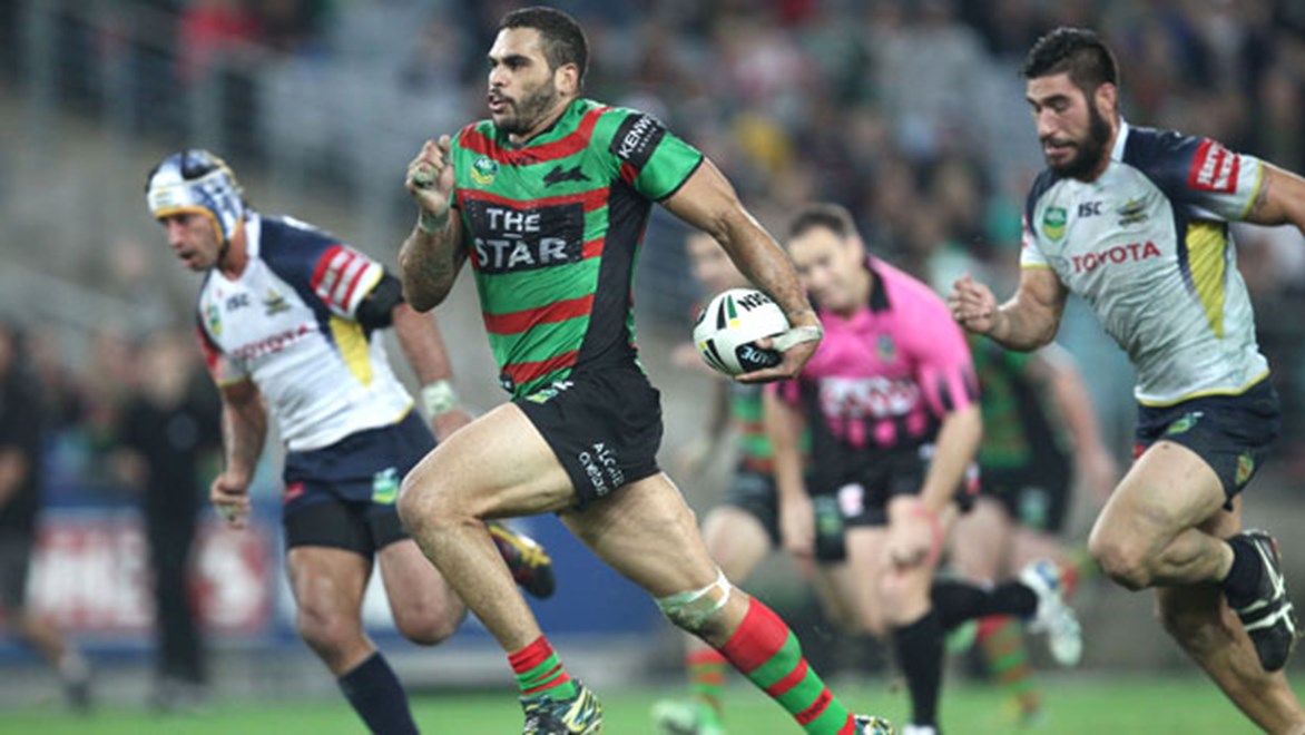 The Rabbitohs were too strong for the Cowboys.