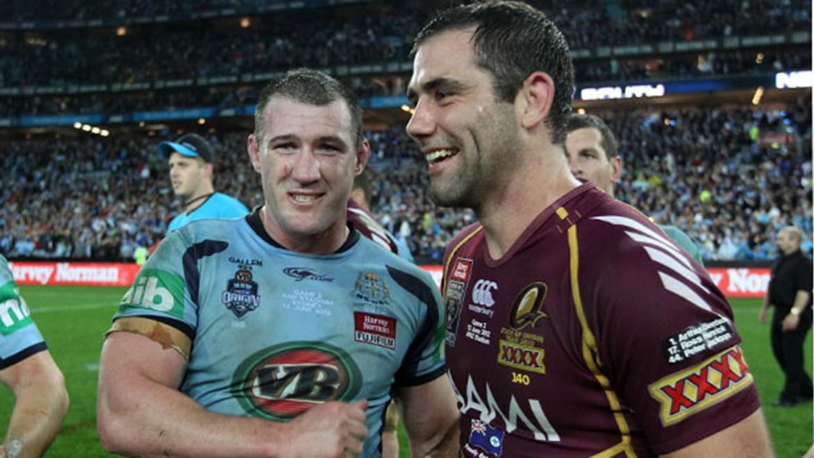 Ian Stamp is bringing his dad all the way from England to live out a lifelong dream of watching Origin.