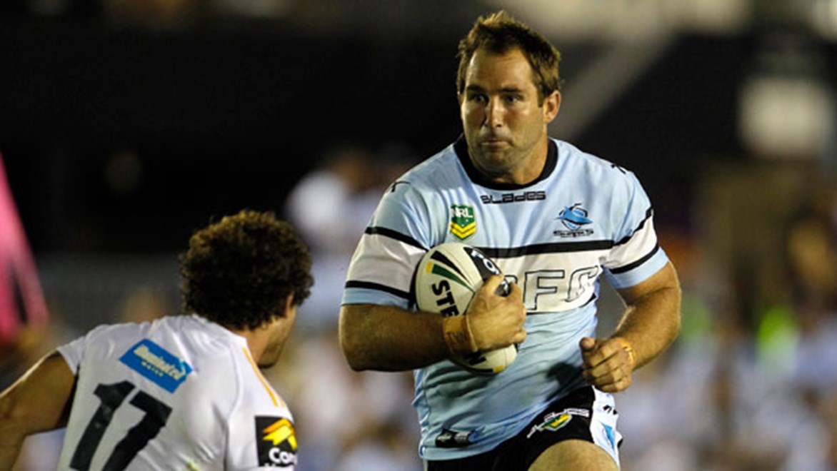 Former Rabbitoh Ben Ross says the Sharks are fortunate to have ‘back-up’ representative players including himself, Anthony Tupou and Wade Graham who can take a load off the shoulders of internationals Paul Gallen and Luke Lewis.