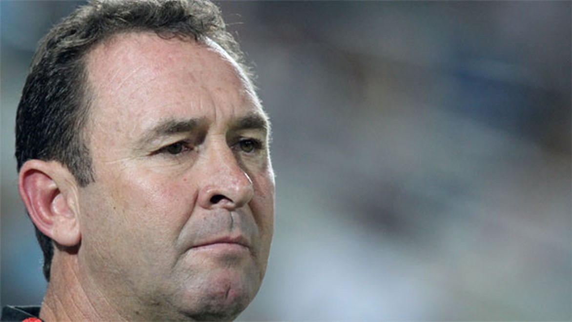 Parramatta were issued with a breach notice for comments made by coach Ricky Stuart