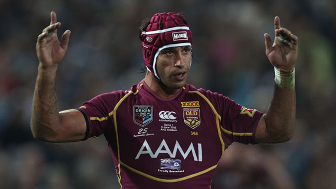 Hands up those who think Johnathan Thurston can't possibly be as quiet in Game Two on Wednesday night as he was in Queensland's loss in the series opener?