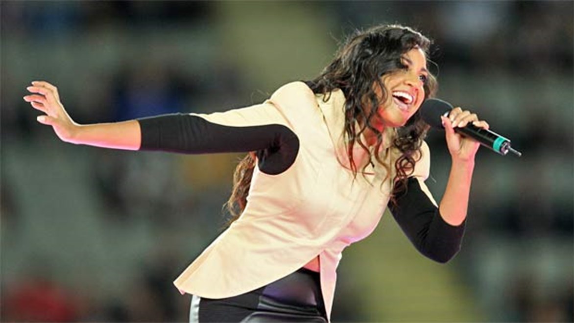 Jessica Mauboy will perform her new single live in front of 82,000 lucky fans at Origin III