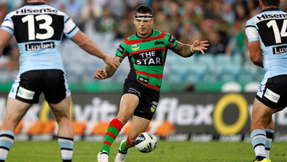 South Sydney halfback Adam Reynolds has been a major contributor to his side's attack, generating 19 tries off his boot so far in 2013.