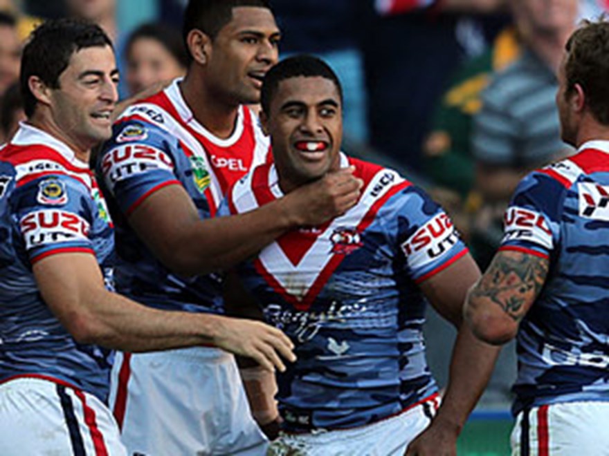 The Roosters are hot favourites to put the Tigers to the sword tonight.