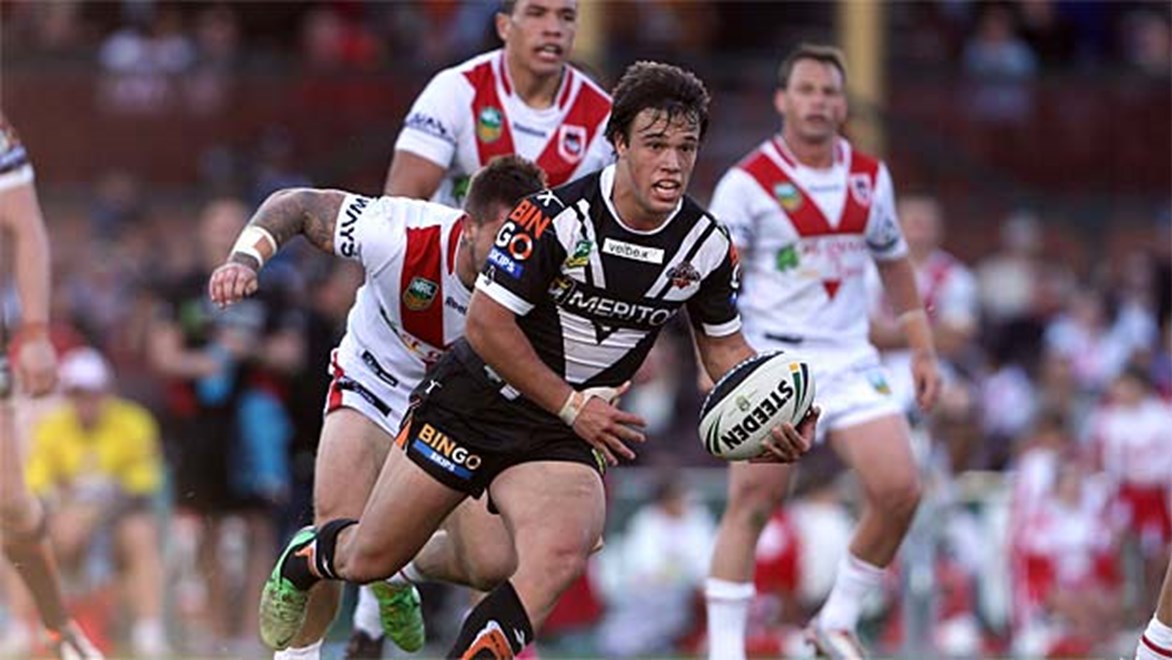 Luke Brooks' performance on Saturday showed he can be part of a bright future for Wests Tigers