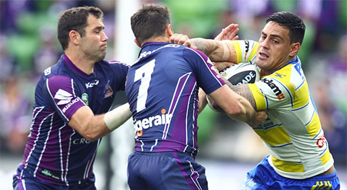 Reni Maitua and the Parramatta Eels lost by 60 points against the Melbourne Storm