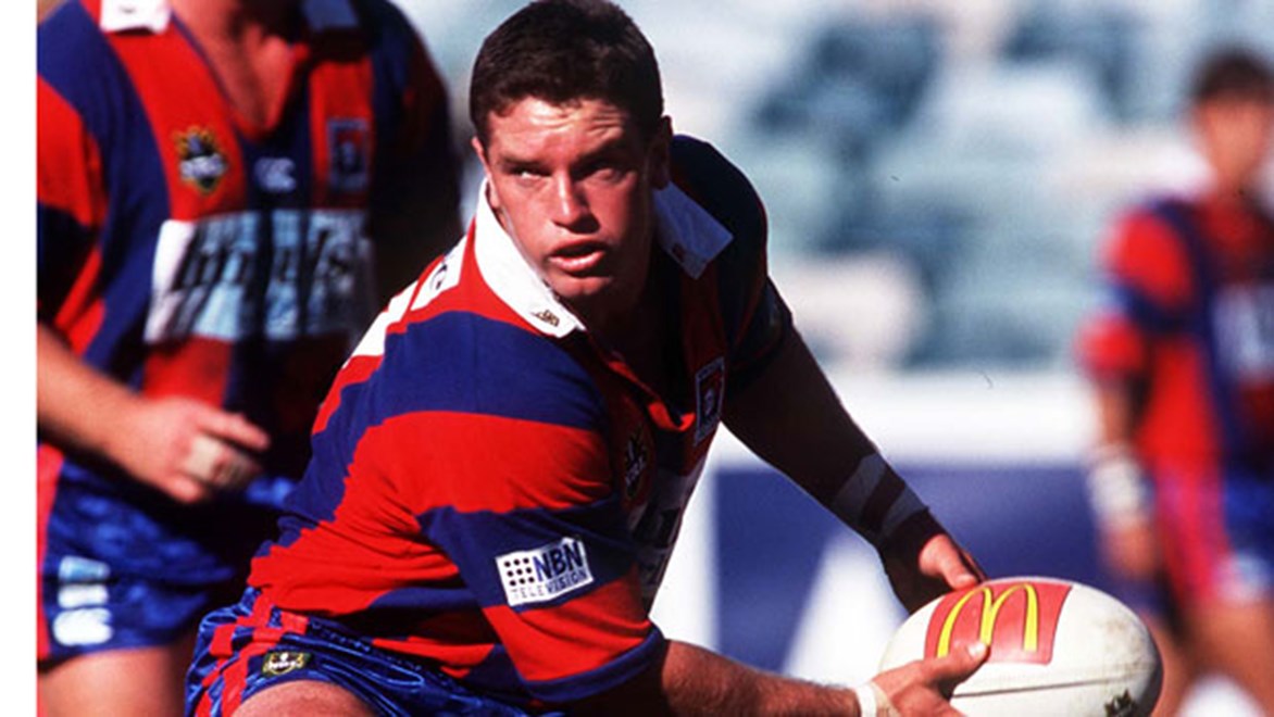 Destined for greatness: Danny Buderus pictured in his second season in first grade in 1999.