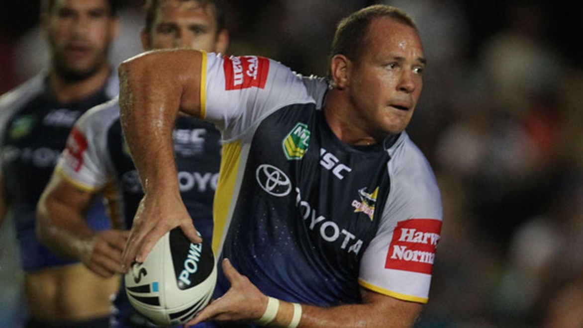 Tireless Cowboys prop Matt Scott has made more metres in 2013 than in any other season in his career.