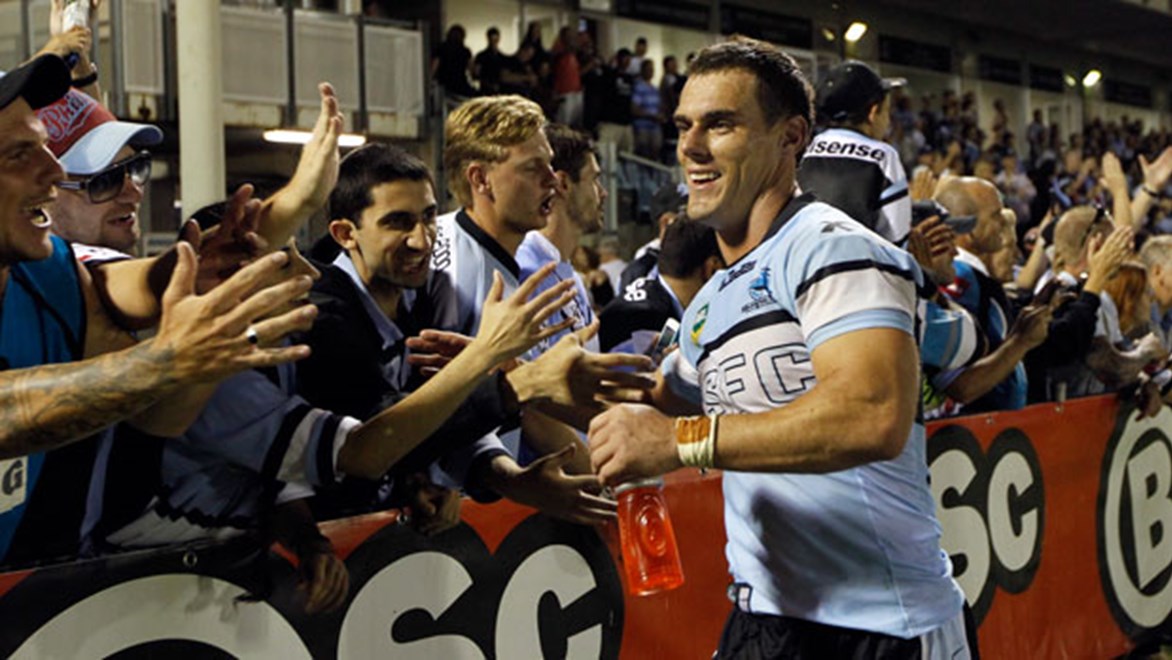 Sharks hooker John Morris is hoping for more joy with fans after Saturday afternoon's doe-or-die clash with the Cowboys at Allianz Stadium.