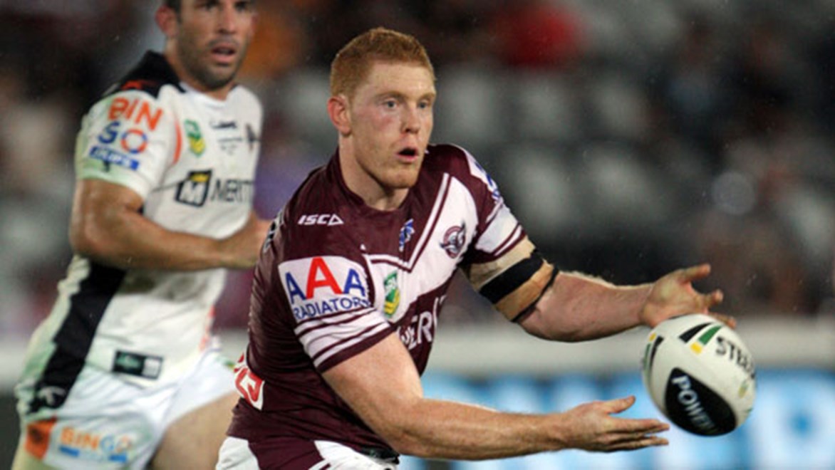 Tom Symonds says Manly are expecting South Sydney's massive forward pack to again take the battle to them on Friday night.