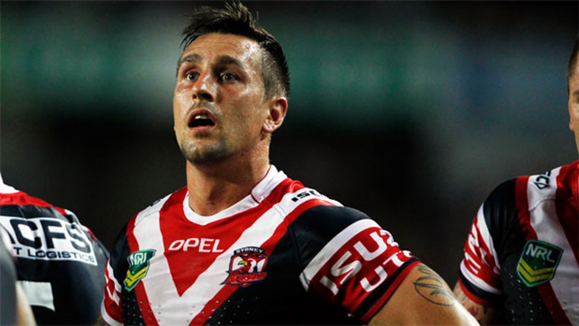 Mitchell Pearce is one of seven Roosters to remember the pain of losing the 2010 Grand Final - after leading at half-time.