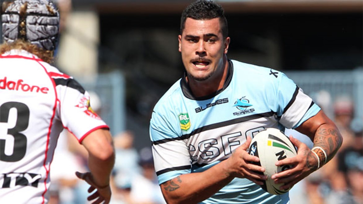 Andrew Fifita is one of several NRL stars who will be making their first appearance for their country in the 2013 World Cup.
