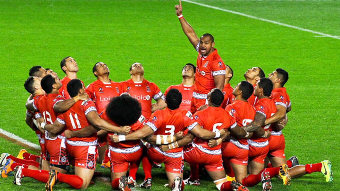 Tonga's power game was enough to earn them a crucial win against the Cook Islands.