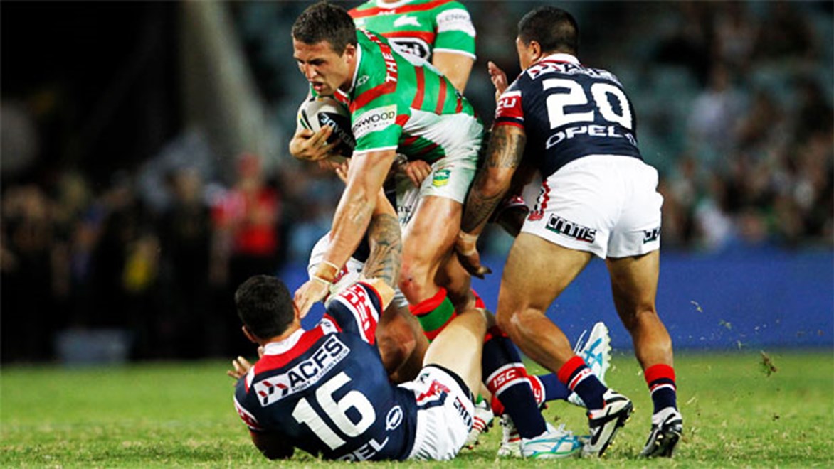Expect more fireworks when Sam Burgess and Sonny Bill Williams go head-to-head again in 2014.