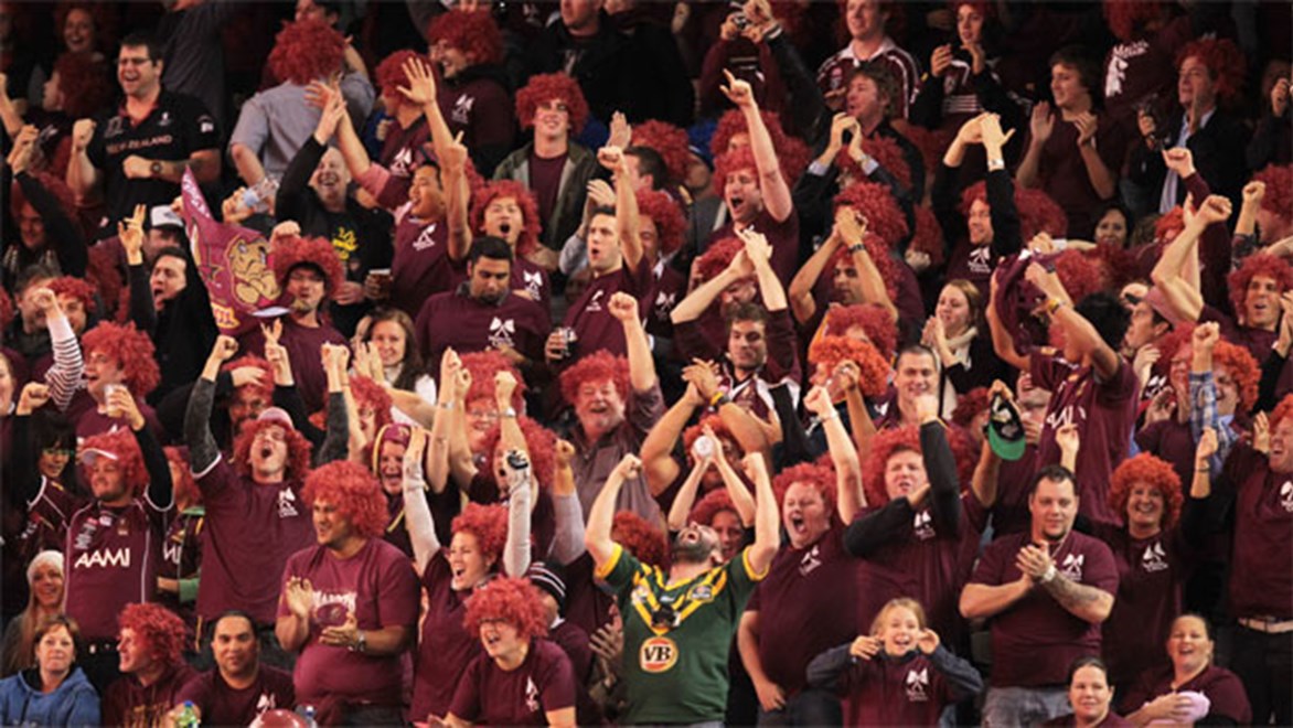 The Queensland Rugby League is hoping for a sea of maroon at Suncorp Stadium for both of Brisbane's Origin matches in 2014.