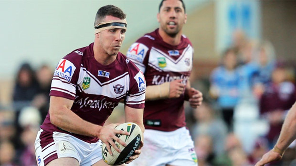 Young gun James Hasson is pushing to become a leader of the Manly pack following the exit of the likes of Brent Kite.