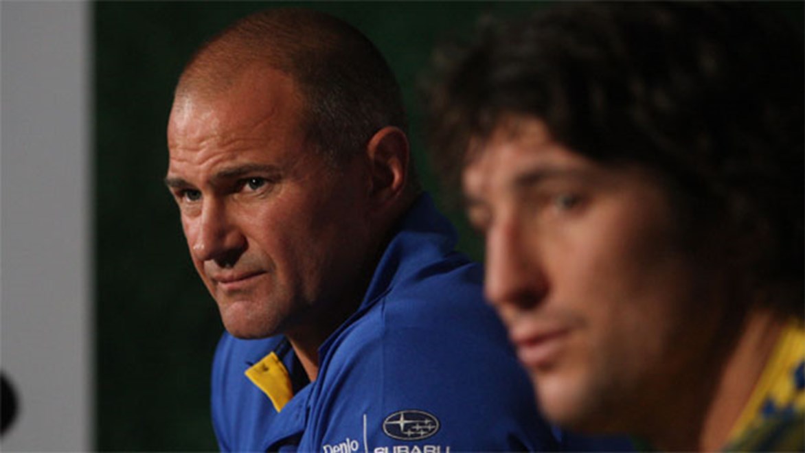 Brad Arthur was the caretaker coach in 2012, winning two out of six games at the club.