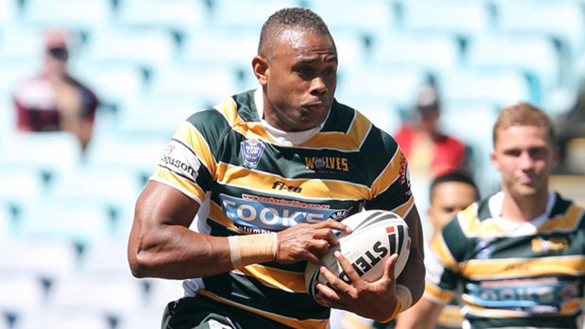 Eto Nabuli's first foray in a Panthers jersey is likely to be a spectacular one. Copyright: Robb Cox/NRL Photos
