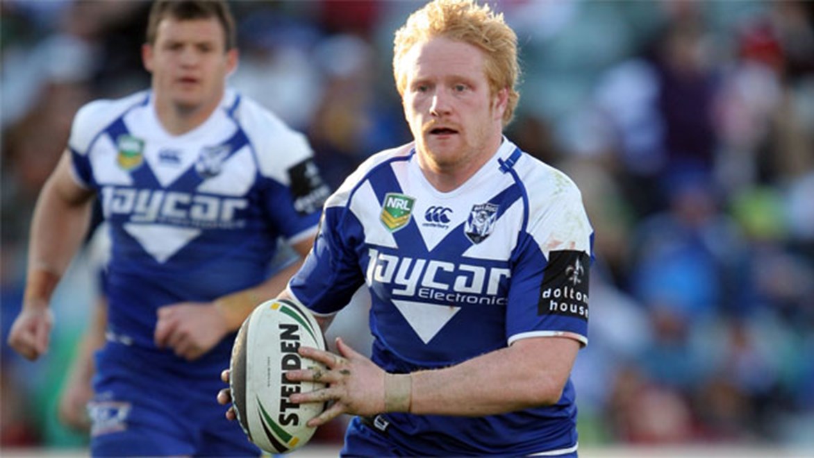 Bulldogs stars like James Graham could be smart buys for Fantasy coaches playing for overall points due to Canterbury's helpful bye schedule. Copyright: Rob Cox/NRL Photos.