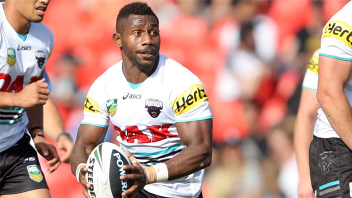There are a lot of new faces in Penrith but dynamic hooker James Segeyaro could have a big impact on the team's fortunes. Copyright: Robb Cox/NRL Photos.