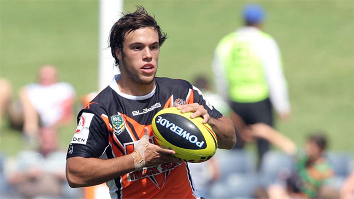 Rookie halfback Luke Brooks enters the season with huge expectations. Copyright: NRL Photos/Robb Cox.