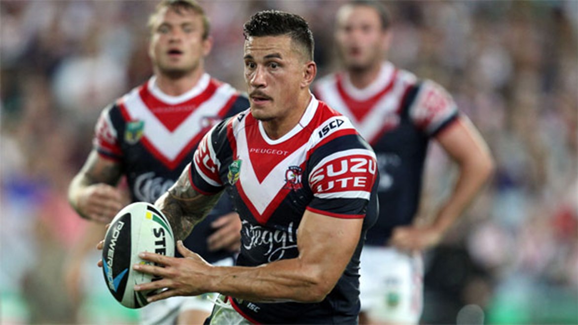 Sonny Bill Williams returns from suspension for the Roosters this week. Copyright Grant Trouville/NRL Phot
