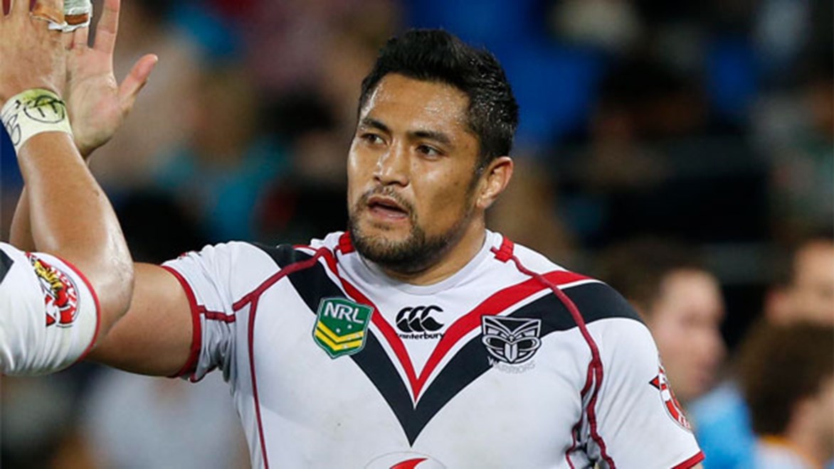 Experienced campaigner Jerome Ropati returns at right centre as the Warriors look to plug their leaky defence up against the Dragons. Copyright: Charles Knight/NRL Photos.