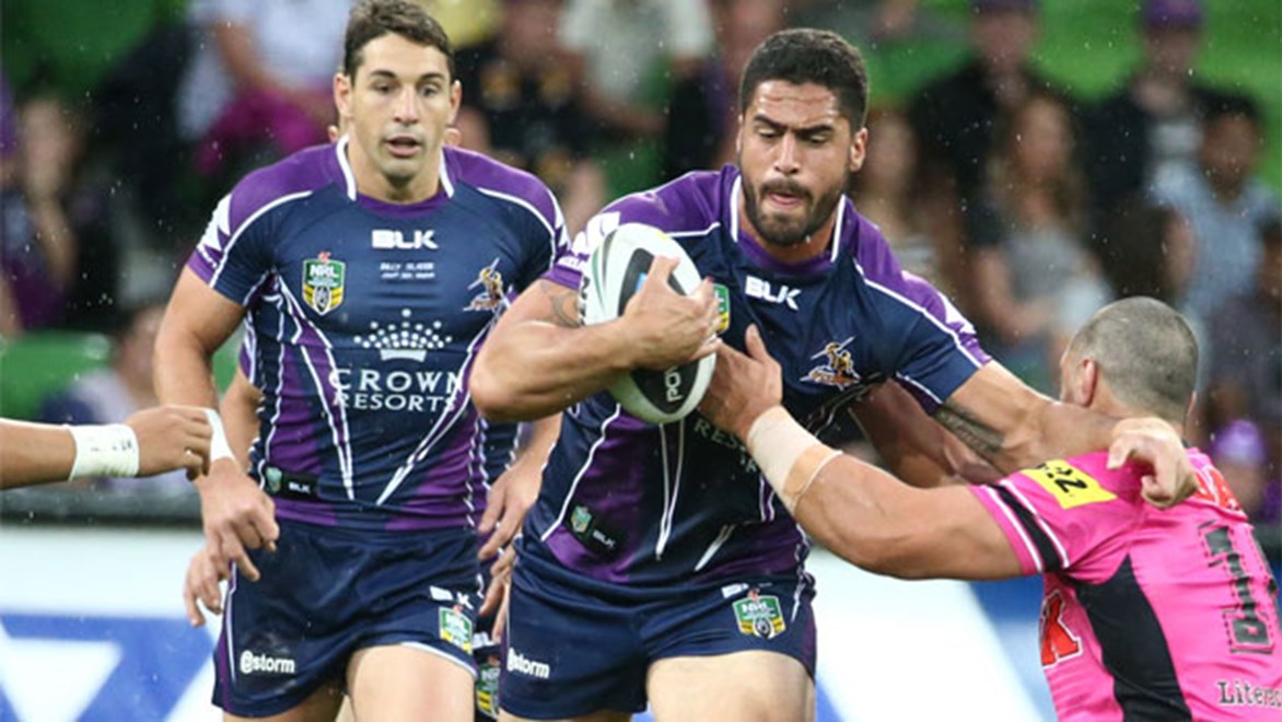 Melbourne Storm prop Jesse Bromwich has been one of the side's best over the opening two rounds. Copyright: Brett Crockford/NRL Photos