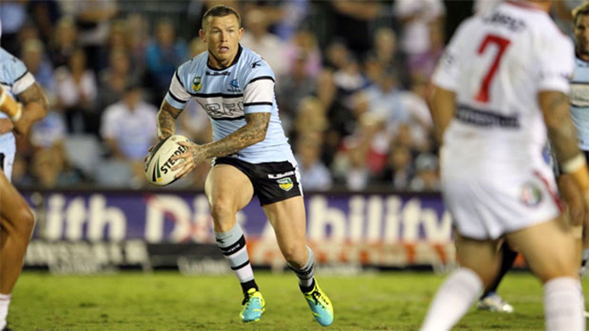 The return of Todd Carney is a massive boost to Cronulla's chances of bouncing back from last week's thrashing. Copyright: NRL Photos/Grant Trouville.