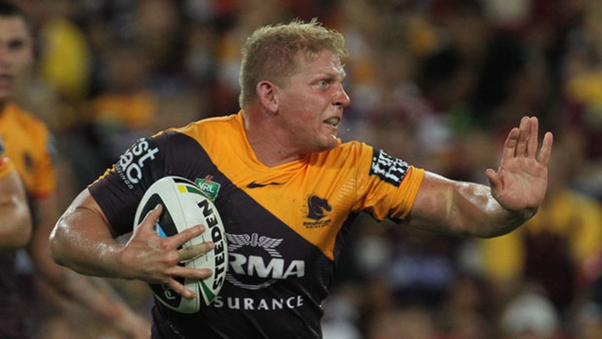 Ben Hannant says he has the greatest respect for former Roosters teammate Anthony Minichiello, who takes on the Broncos this Friday night. Copyright: Col Whelan/NRL Photos.