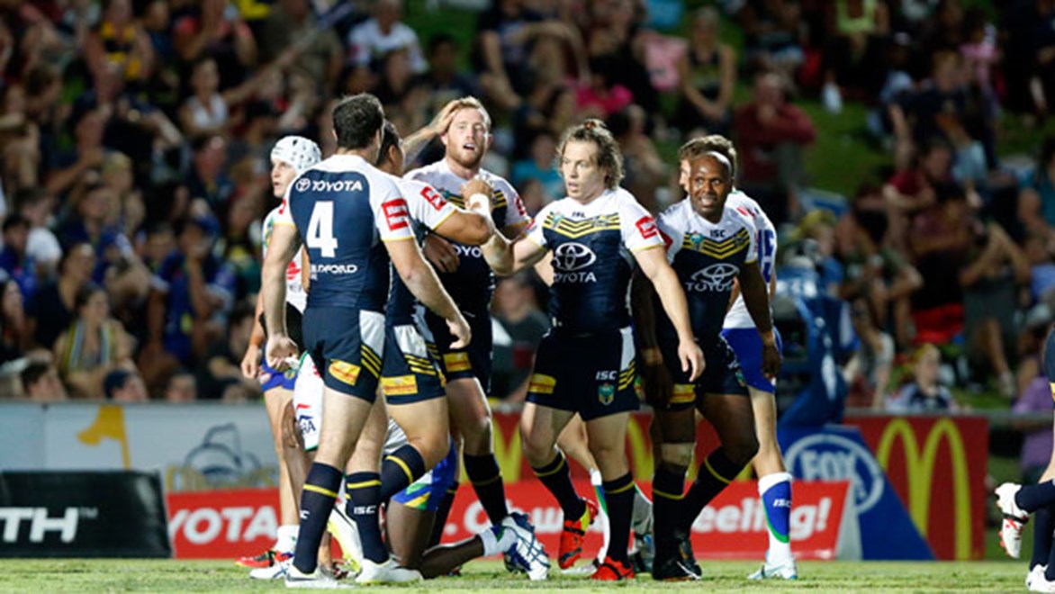 The Cowboys have a record number of members cheering them on in 2014. Copyright: Charles Knight/NRL Photos