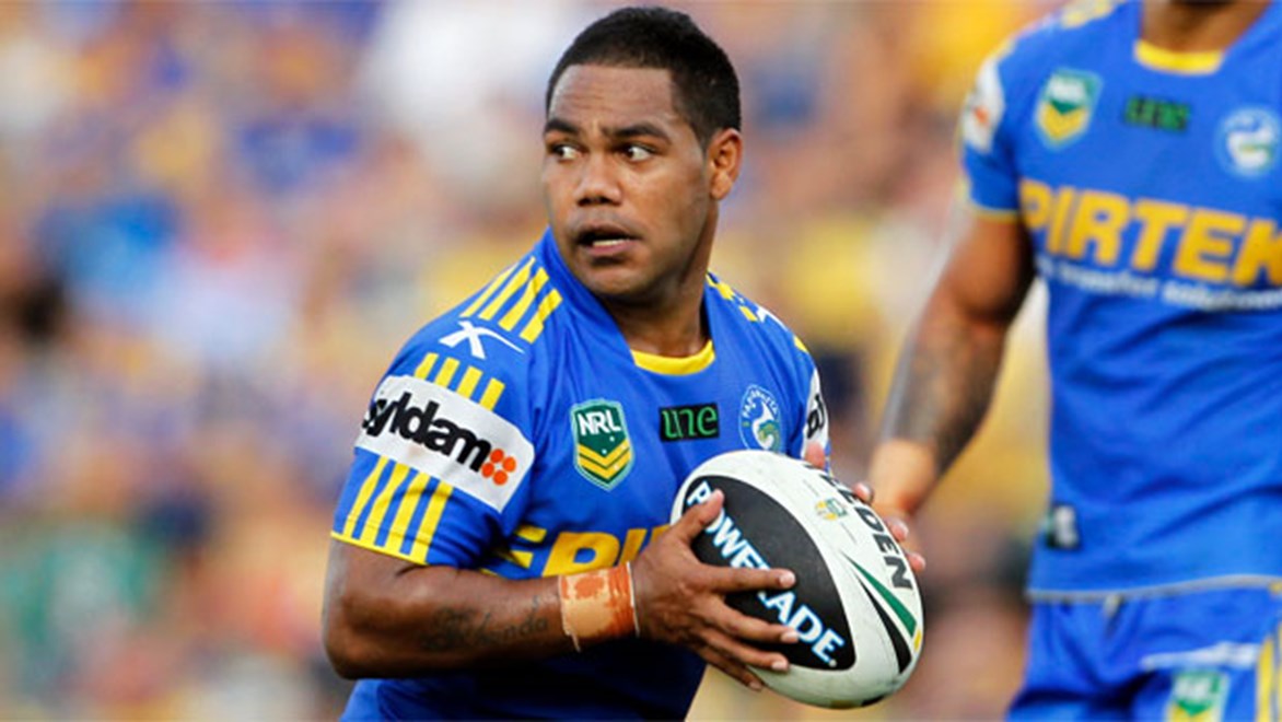 Chris Sandow has been named to make his return for the Parramatta Eels at halfback. Copyright: Renee McKay/NRL Photos.