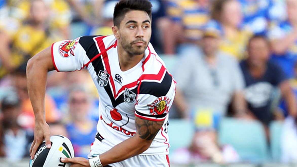 Shaun Johnson can relate to the hype surrounding promising Wests Tigers rookie Luke Brooks. Copyright: Grant Trouville/NRL Photos.