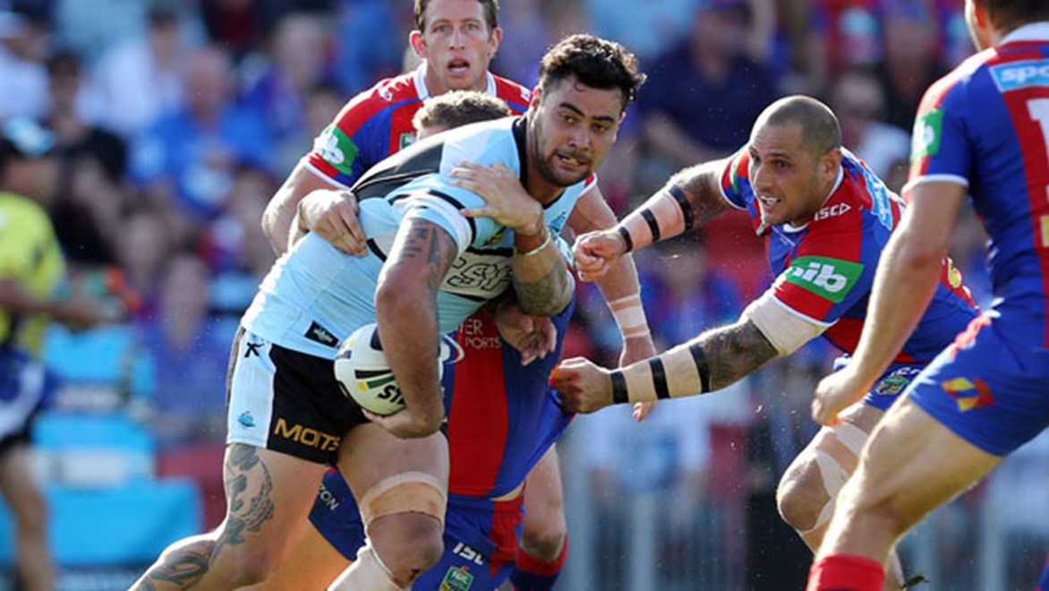 Cronulla captain Wade Graham says senior players including himself, Andrew Fifita and Todd Carney need to do more to get the Sharks back on track. Copyright: Grant Trouville/NRL Photos.