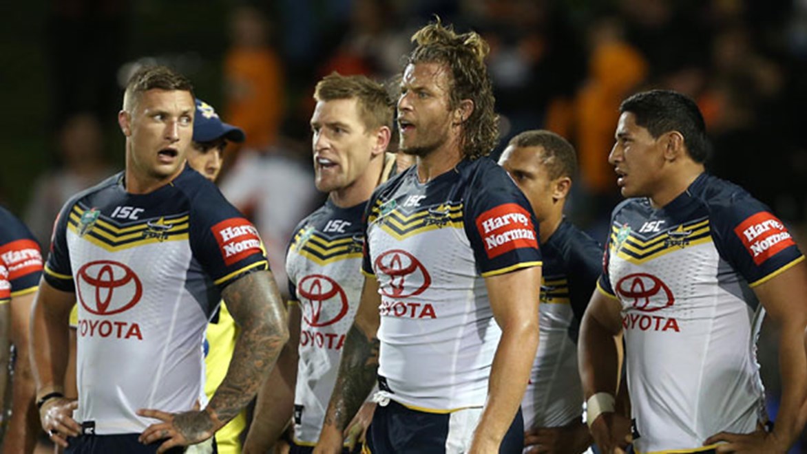 The Cowboys were the latest club to find it difficult to back up after a win in Monday night football. Copyright: Robb Cox/NRL Photos