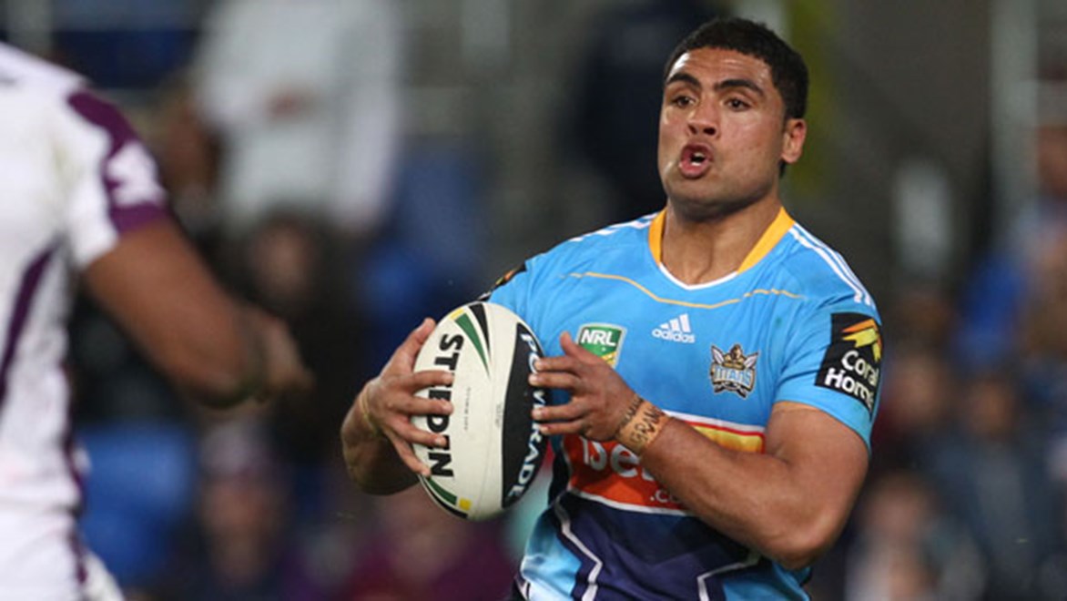 The suspension to Titans prop Matthew White gives Mark Ioane the chance to add to his seven NRL career games to date.