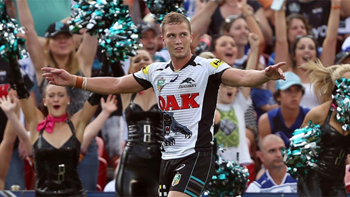 The rise of Penrith fullback and City debutant Matt Moylan, seen here after his matchwinning sideline conversion, should come as no surprise.