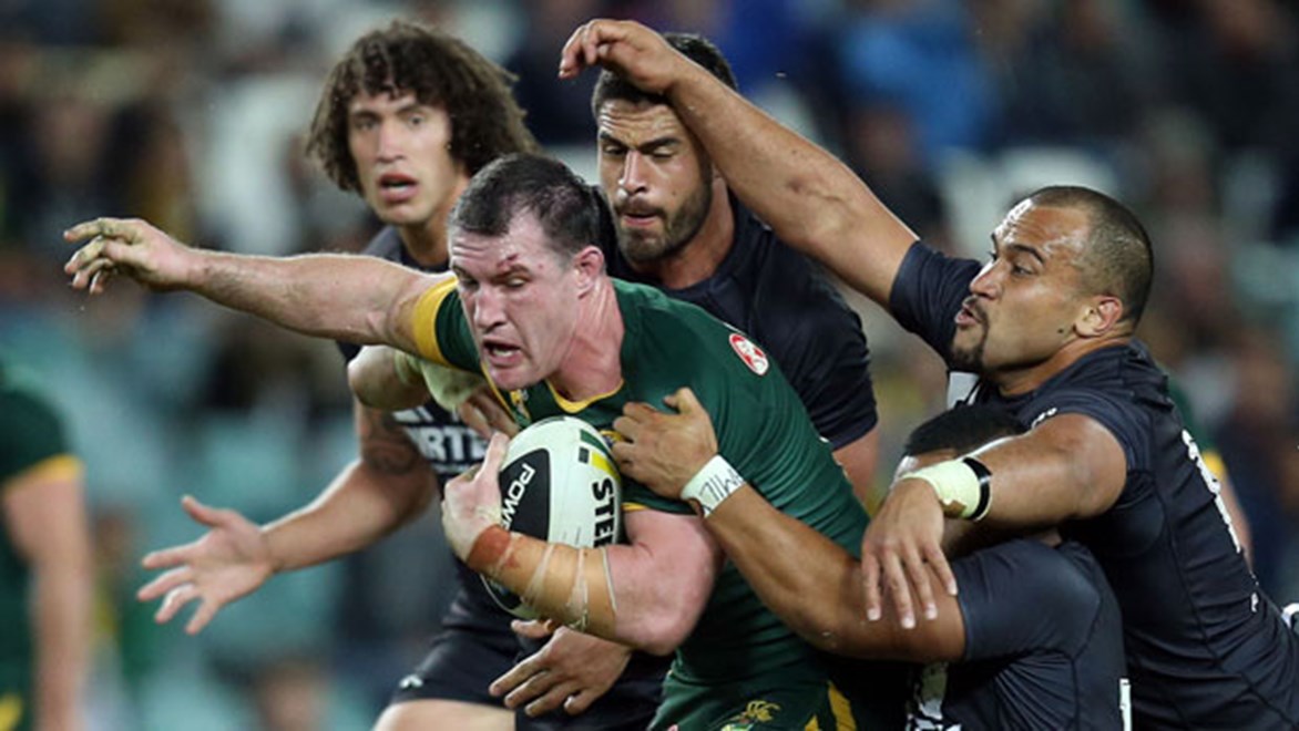 Kangaroos lock Paul Gallen insists it isn't a problem that the core players of the Australian Test side are advancing in age.