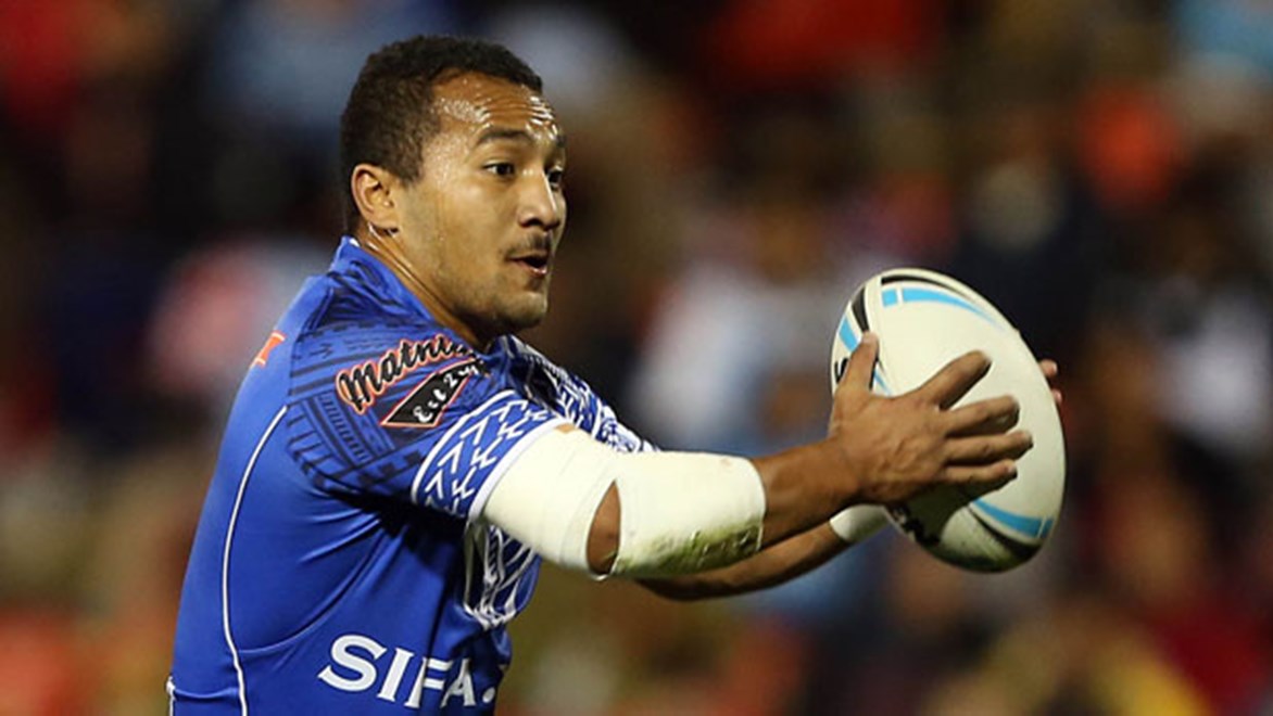 The birthday on Sunday of his late mother made Samoa's win over Fiji even more emotional for halfback Penani Manumaleali'i.