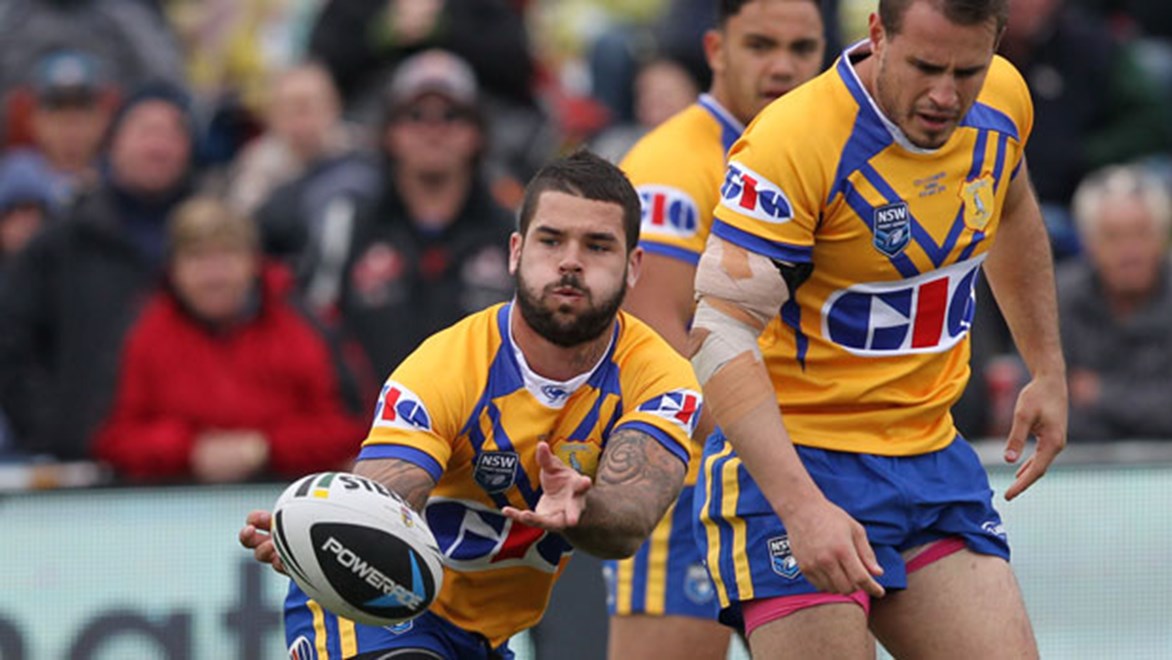 City Origin halves Adam (left) and Josh Reynolds were praised by coach Brad Fittler for keeping their side alive against Country.
