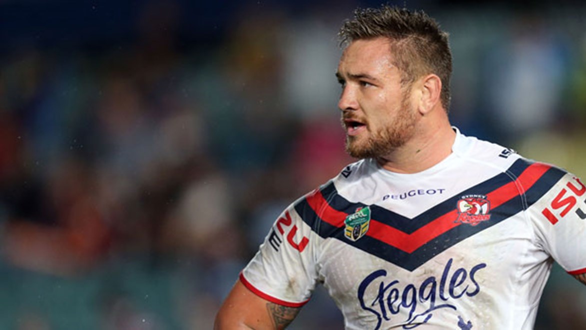 Jared Waerea-Hargreaves says the Roosters' goal-line defence is returning to the standard of their premiership-winning 2013 season.