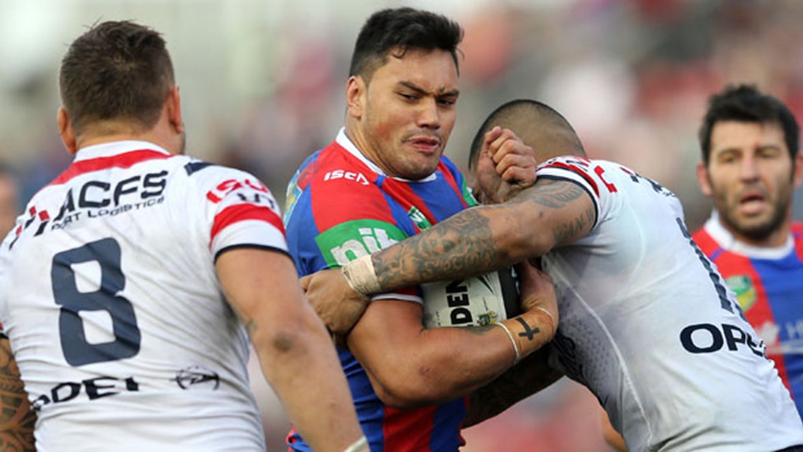 Zane Tetevano has had his contracted terminated by the Newcastle Knights, effective immediately.