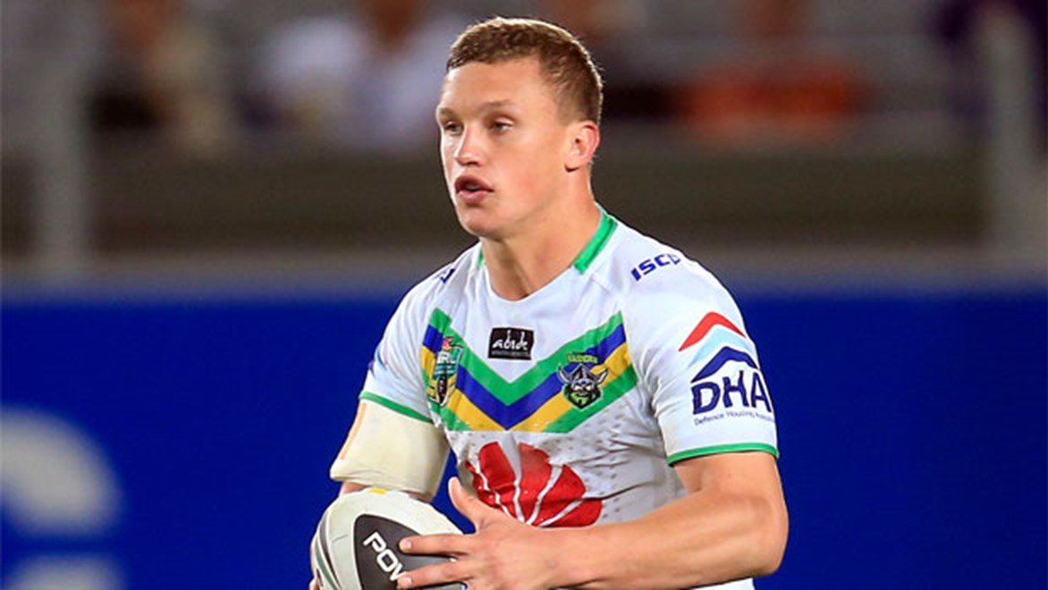Raiders talent Jack Wighton makes his first appearance in the centres this weekend.