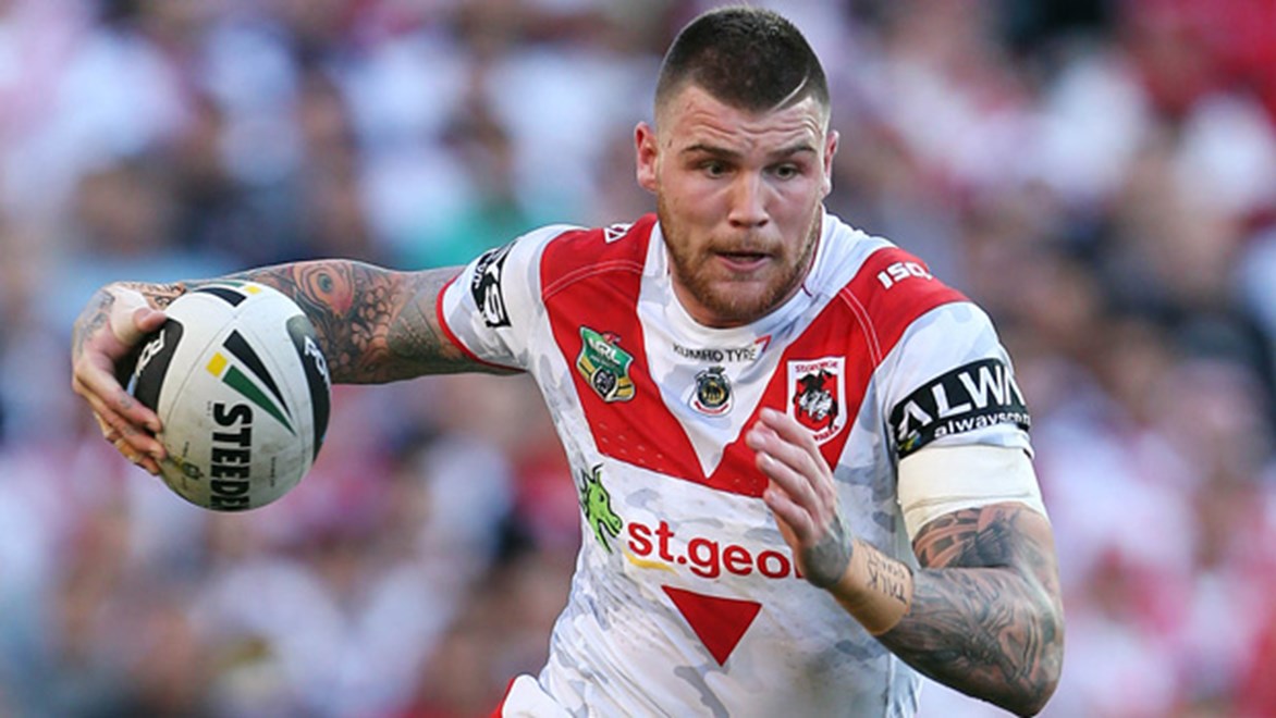Josh Dugan continues to impress for St George Illawarra after his shift to the centres.